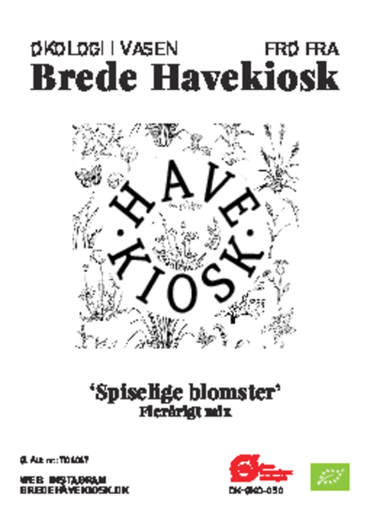 Spiselige blomster Frømix - Billede 2